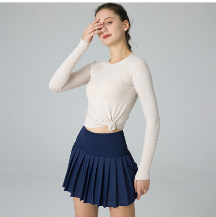 Athletic Long Sleeve Yoga & Running Tee