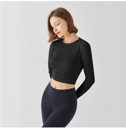 Athletic Long Sleeve Yoga & Running Tee